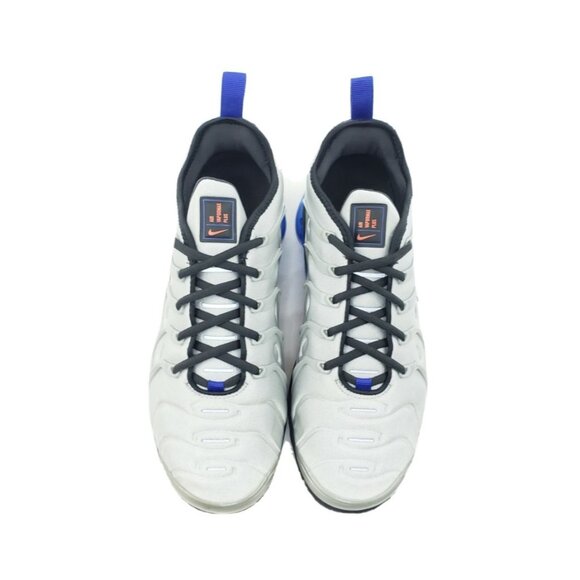 Nike Air VaporMax Plus Mens Athletic Sneakers Metallic Silver Blue Size 8 - Picture 4 of 16